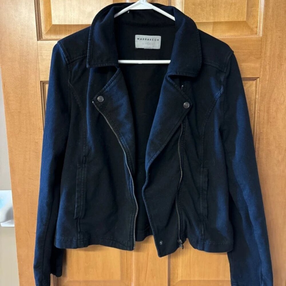 Black Moto Jacket